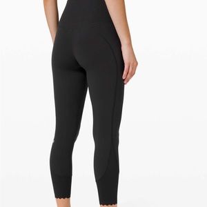 Lululemon Align Scalloped Hem Pants 25” Size 8